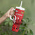Personalized Georgia Tumbler With Handle Lion Borjgali - Wonder Print Shop