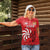 Personalized Georgia Women Polo Shirt Lion Borjgali - Wonder Print Shop