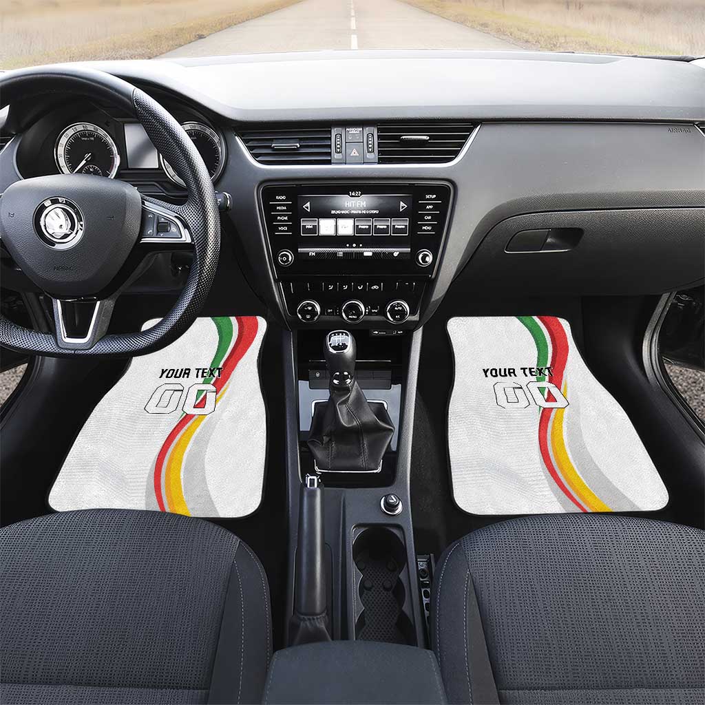 Custom Portugal Football Car Mats A Selecao das Quinas Dragon Mascot