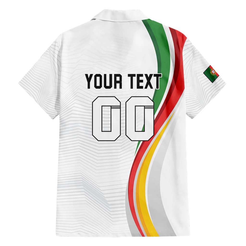 Custom Portugal Football Family Matching Short Sleeve Bodycon Dress and Hawaiian Shirt A Selecao das Quinas Dragon Mascot