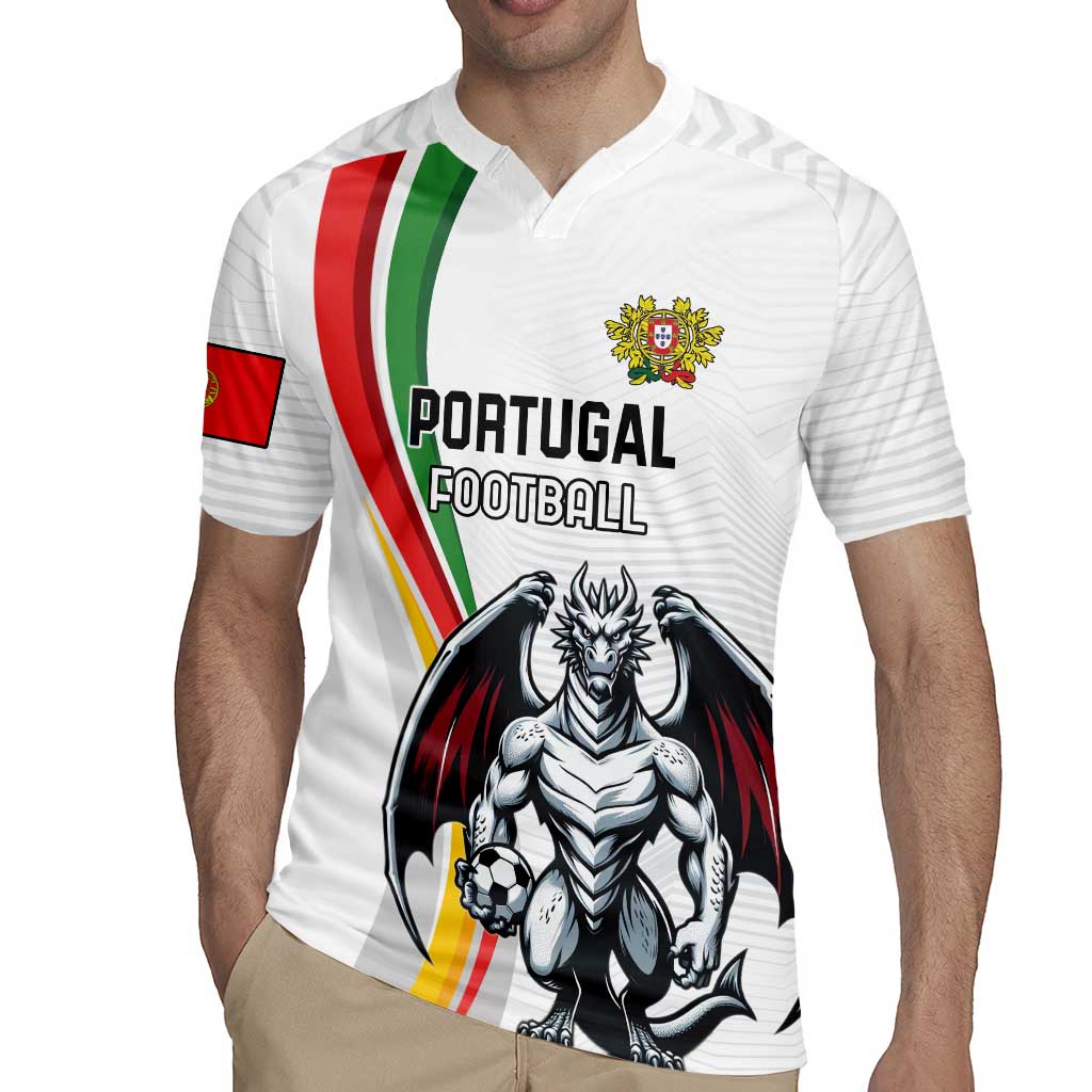 Custom Portugal Football Rugby Jersey A Selecao das Quinas Dragon Mascot