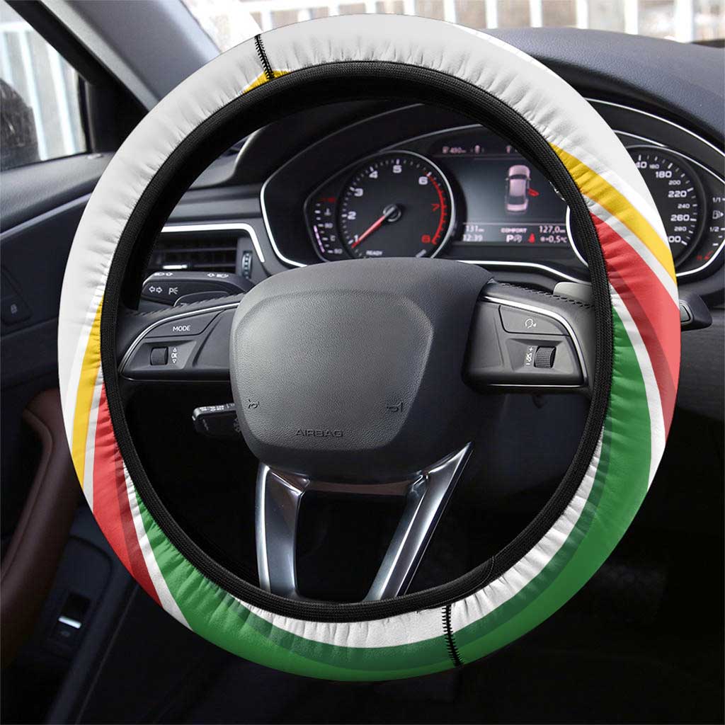 Portugal Football Steering Wheel Cover A Selecao das Quinas Dragon Mascot