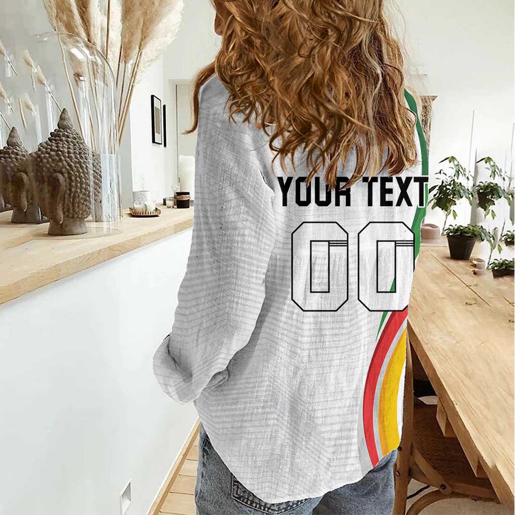 Custom Portugal Football Women Casual Shirt A Selecao das Quinas Dragon Mascot