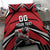 Custom Canada Hockey Bedding Set Black Bear Playing Ice Hockey