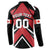 Custom Canada Hockey Button Sweatshirt Black Bear Playing Ice Hockey