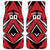 Custom Canada Hockey Car Mats Black Bear Playing Ice Hockey