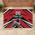 Custom Canada Hockey Rubber Doormat Black Bear Playing Ice Hockey