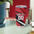 Custom Canada Hockey Tumbler Cup Black Bear Playing Ice Hockey