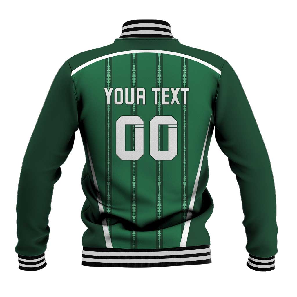 Custom Northern Ireland Football Baseball Jacket Norn Iron Go Champions