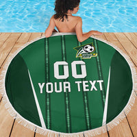 Custom Northern Ireland Football Beach Blanket Norn Iron Go Champions