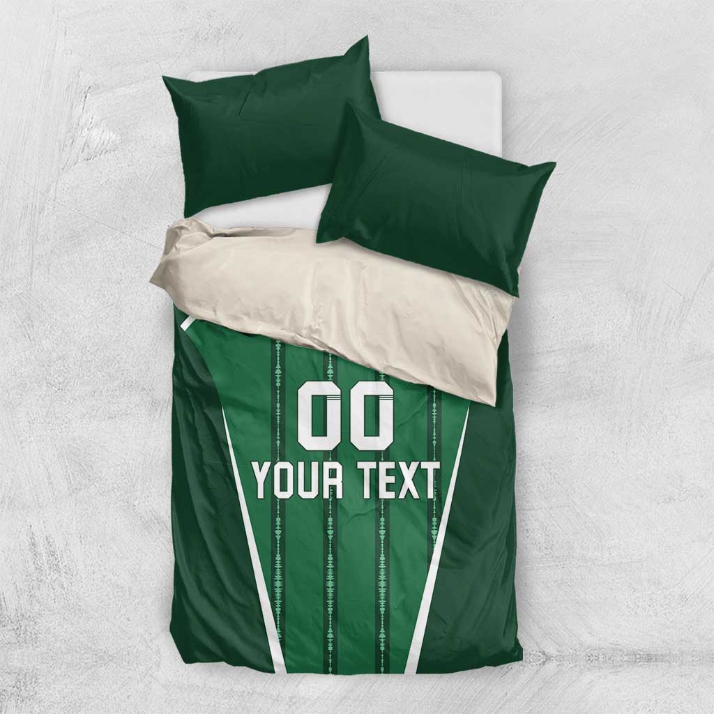 Custom Northern Ireland Football Bedding Set Norn Iron Go Champions