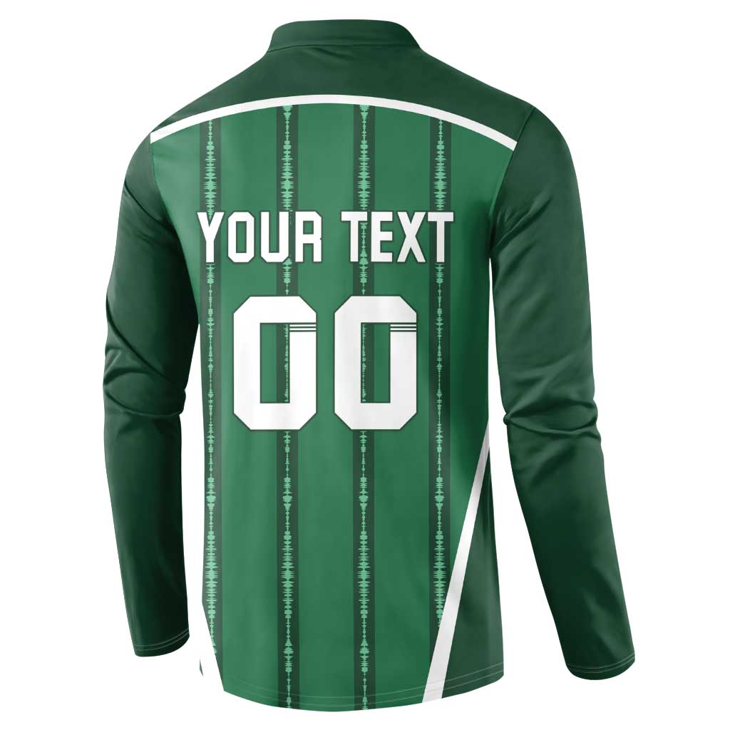 Custom Northern Ireland Football Button Sweatshirt Norn Iron Go Champions