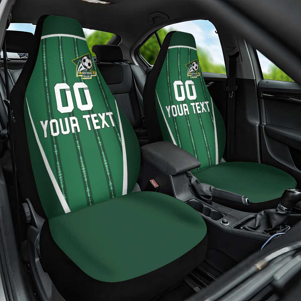 Custom Northern Ireland Football Car Seat Cover Norn Iron Go Champions