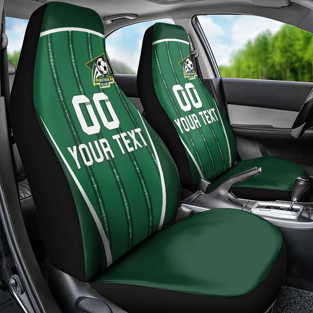 Custom Northern Ireland Football Car Seat Cover Norn Iron Go Champions