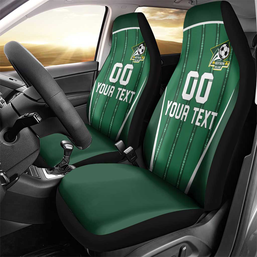 Custom Northern Ireland Football Car Seat Cover Norn Iron Go Champions