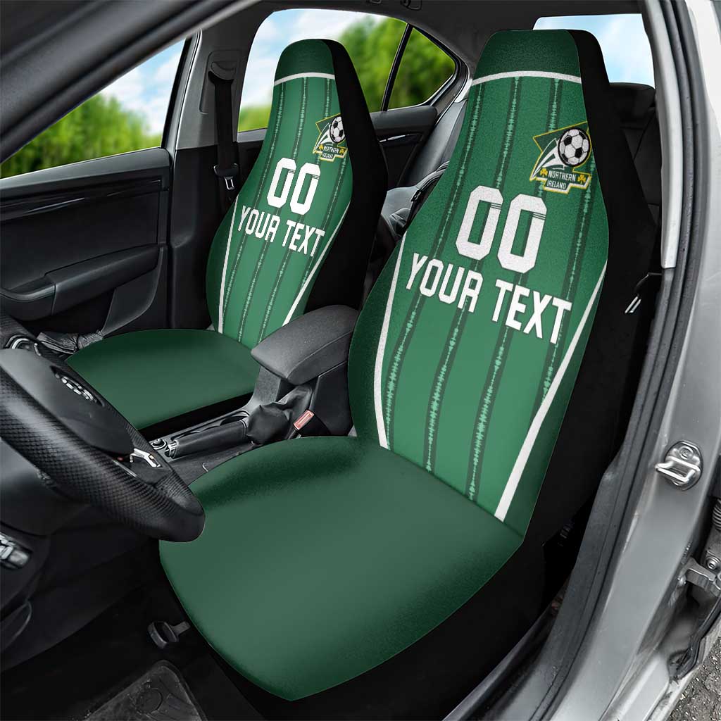 Custom Northern Ireland Football Car Seat Cover Norn Iron Go Champions