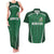 Custom Northern Ireland Football Couples Matching Tank Maxi Dress and Hawaiian Shirt Norn Iron Go Champions