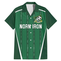 Custom Northern Ireland Football Family Matching Mermaid Dress and Hawaiian Shirt Norn Iron Go Champions