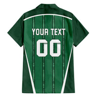 Custom Northern Ireland Football Family Matching Off Shoulder Short Dress and Hawaiian Shirt Norn Iron Go Champions