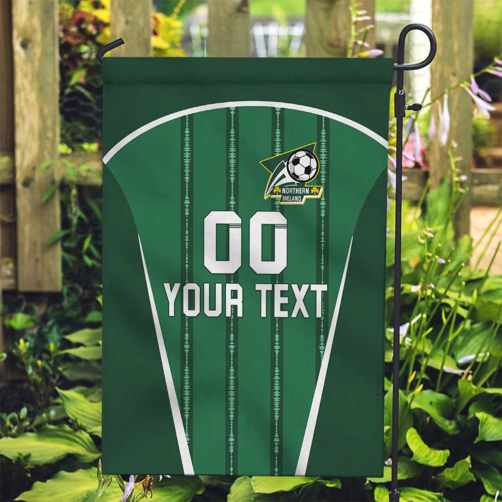Custom Northern Ireland Football Garden Flag Norn Iron Go Champions