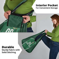 Custom Northern Ireland Football Grocery Bag Norn Iron Go Champions