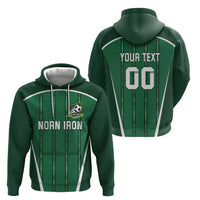 Custom Northern Ireland Football Hoodie Norn Iron Go Champions