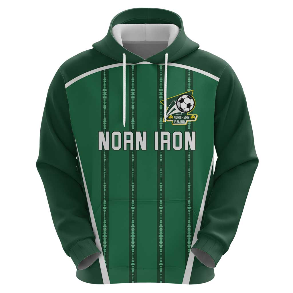 Custom Northern Ireland Football Hoodie Norn Iron Go Champions