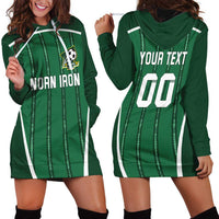 Custom Northern Ireland Football Hoodie Dress Norn Iron Go Champions