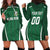 Custom Northern Ireland Football Hoodie Dress Norn Iron Go Champions