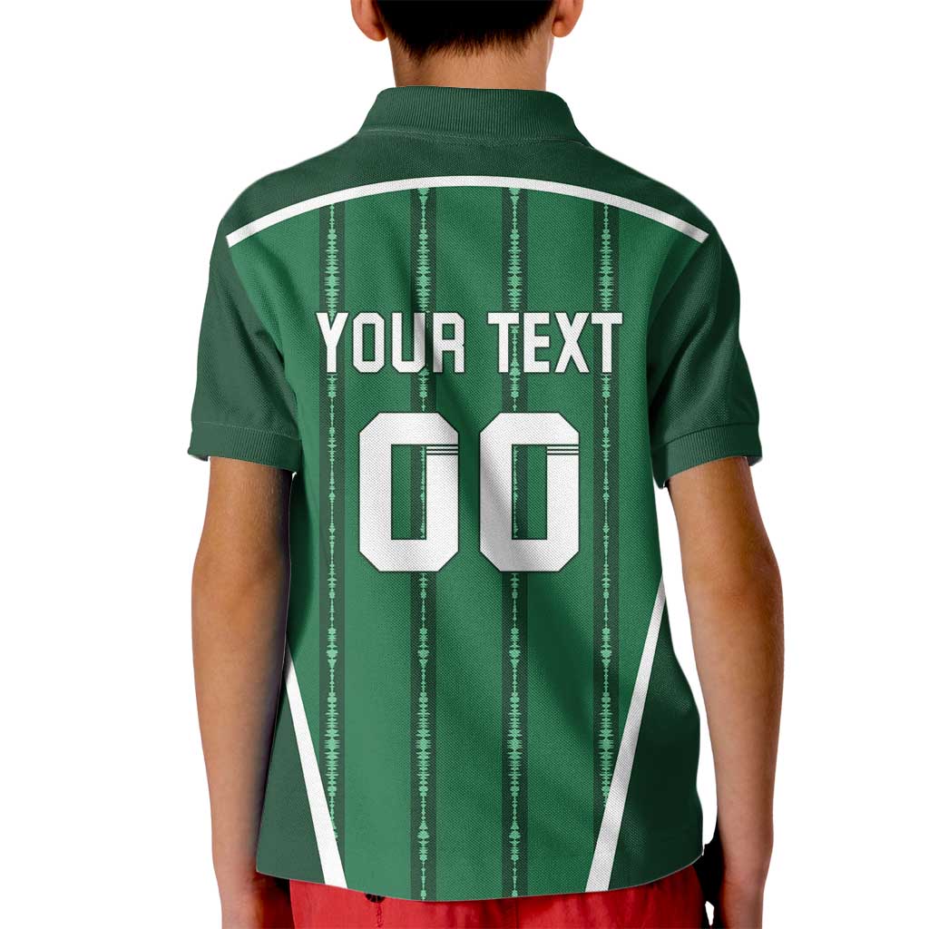 Custom Northern Ireland Football Kid Polo Shirt Norn Iron Go Champions