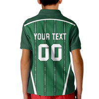 Custom Northern Ireland Football Kid Polo Shirt Norn Iron Go Champions