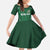 Custom Northern Ireland Football Kid Short Sleeve Dress Norn Iron Go Champions