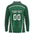 Custom Northern Ireland Football Long Sleeve Polo Shirt Norn Iron Go Champions