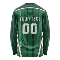Custom Northern Ireland Football Long Sleeve Shirt Norn Iron Go Champions