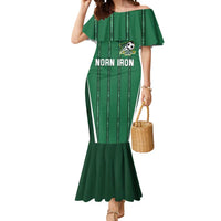 Custom Northern Ireland Football Mermaid Dress Norn Iron Go Champions