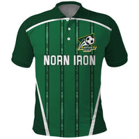 Custom Northern Ireland Football Polo Shirt Norn Iron Go Champions