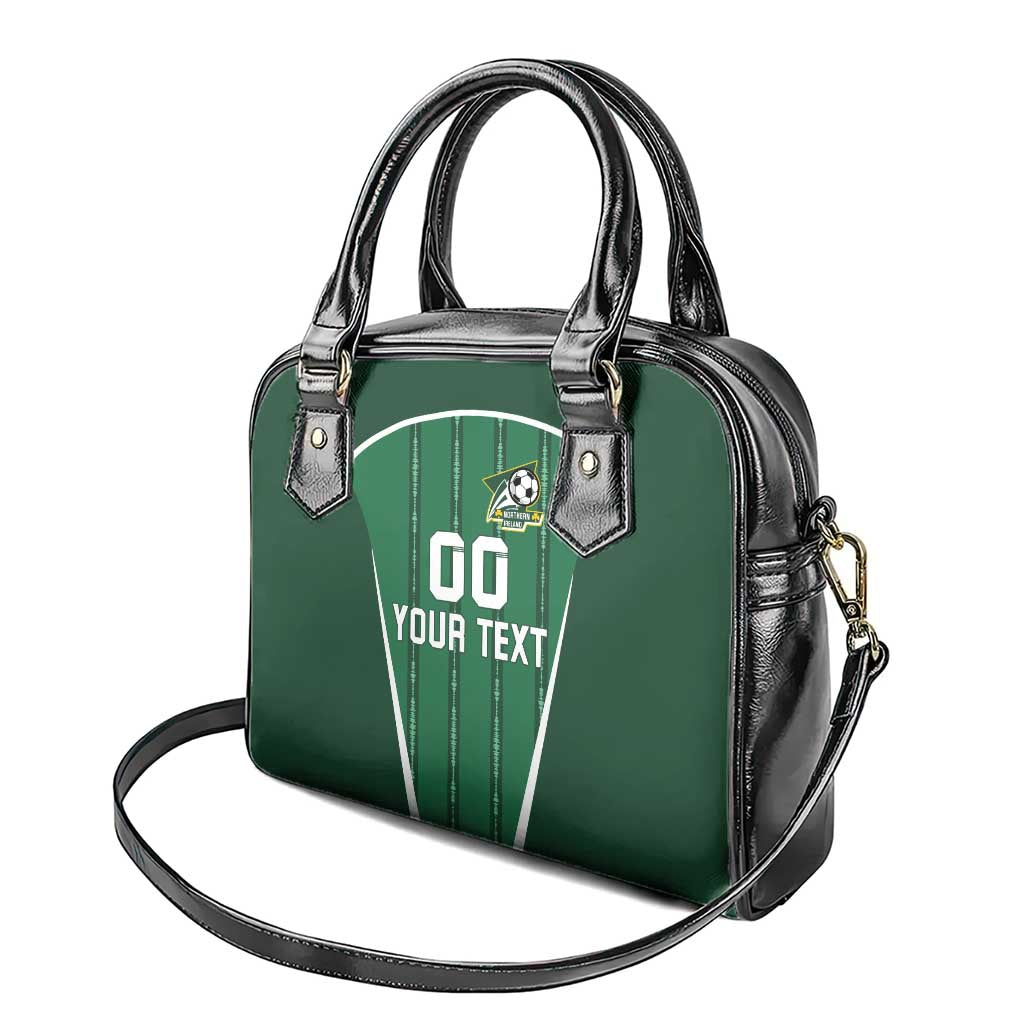 Custom Northern Ireland Football Shoulder Handbag Norn Iron Go Champions
