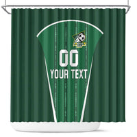 Custom Northern Ireland Football Shower Curtain Norn Iron Go Champions