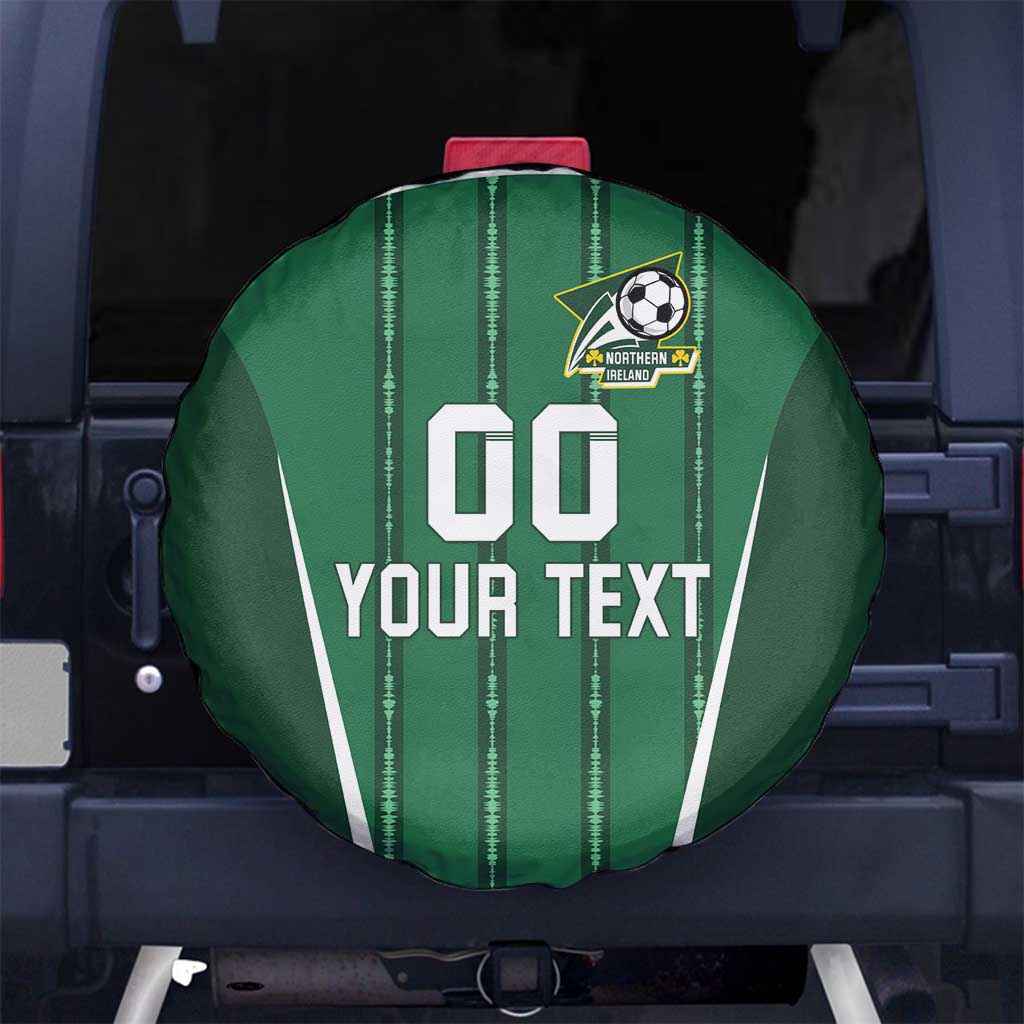 Custom Northern Ireland Football Spare Tire Cover Norn Iron Go Champions