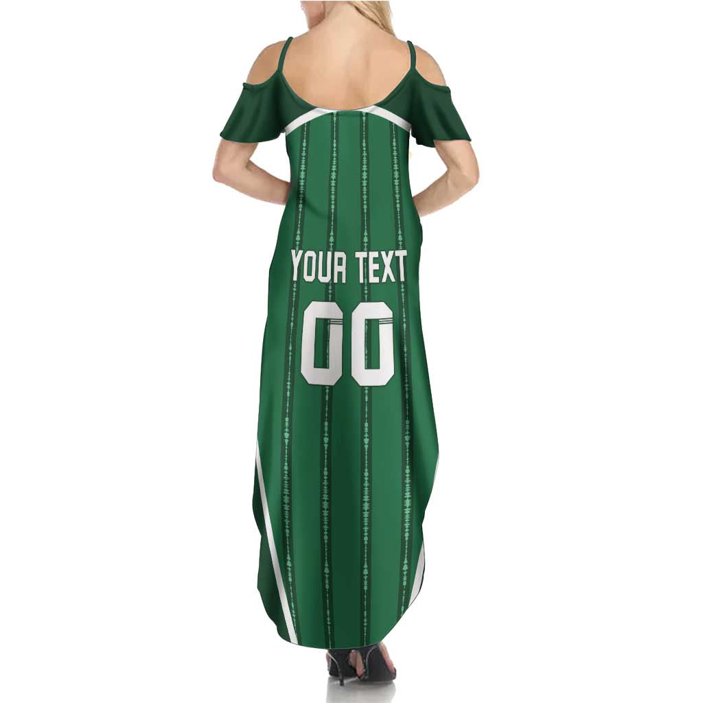 Custom Northern Ireland Football Summer Maxi Dress Norn Iron Go Champions