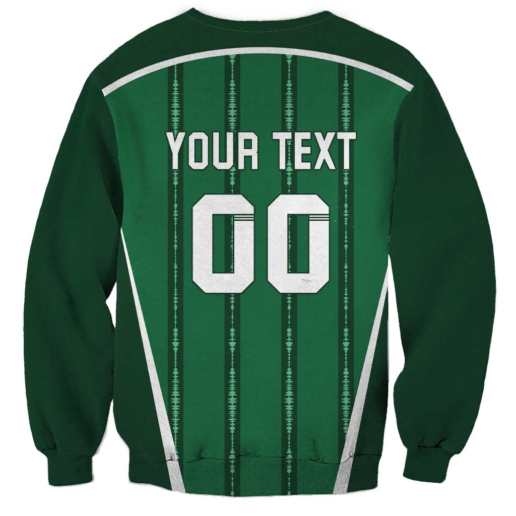 Custom Northern Ireland Football Sweatshirt Norn Iron Go Champions