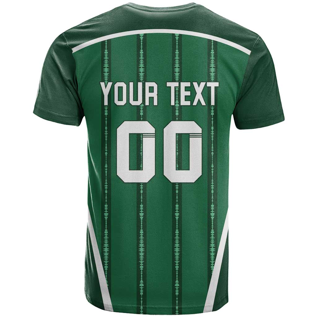 Custom Northern Ireland Football T Shirt Norn Iron Go Champions