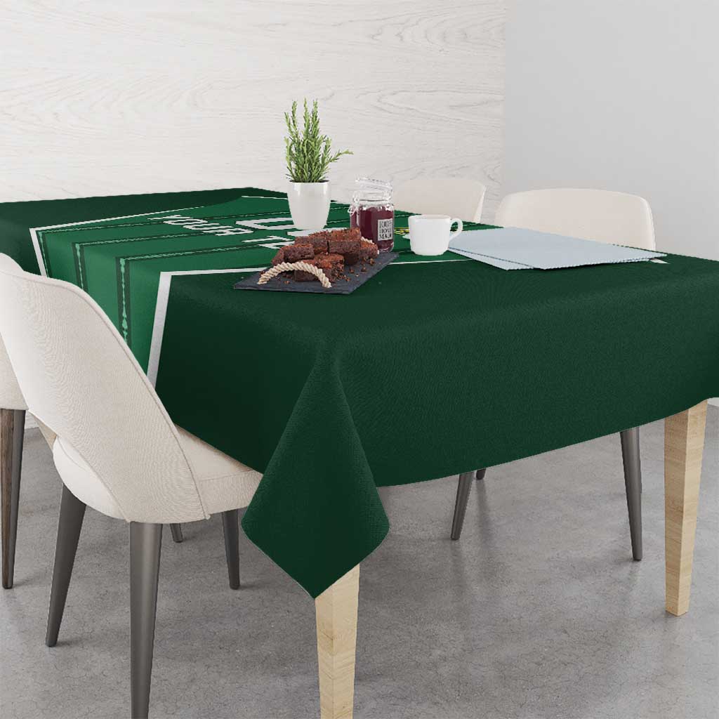 Custom Northern Ireland Football Tablecloth Norn Iron Go Champions