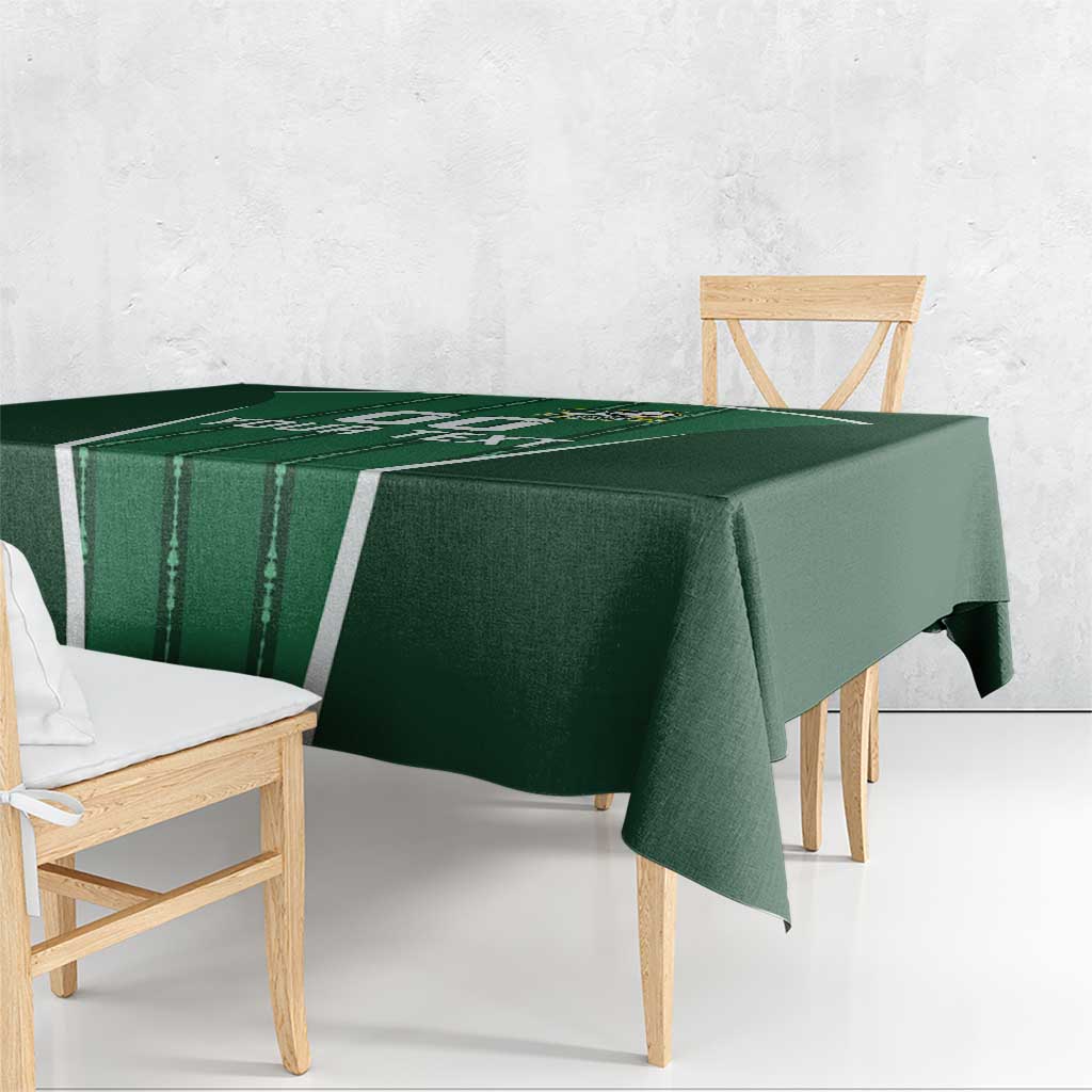 Custom Northern Ireland Football Tablecloth Norn Iron Go Champions