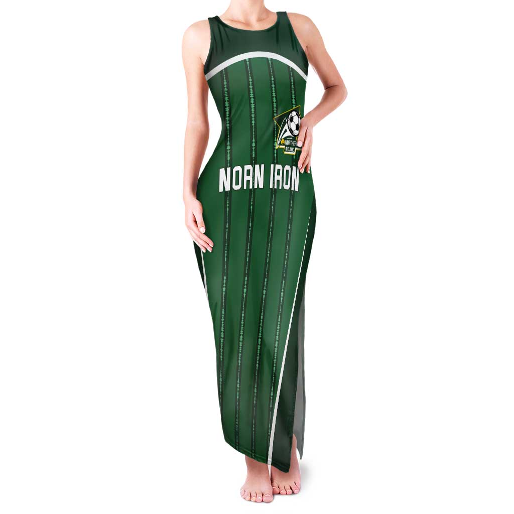 Custom Northern Ireland Football Tank Maxi Dress Norn Iron Go Champions