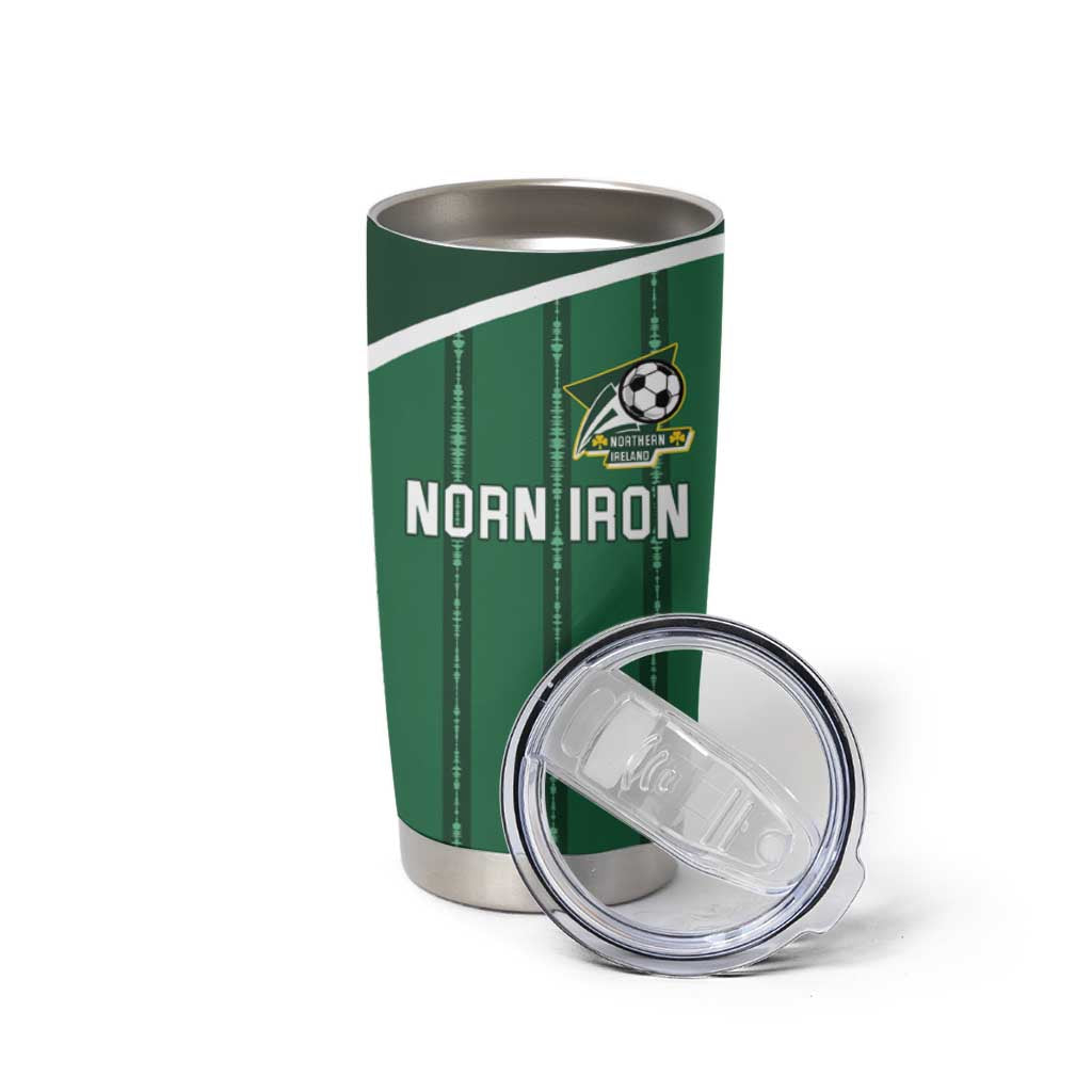 Custom Northern Ireland Football Tumbler Cup Norn Iron Go Champions
