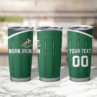 Custom Northern Ireland Football Tumbler Cup Norn Iron Go Champions