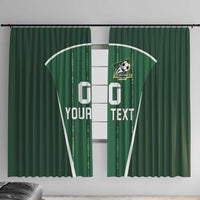 Custom Northern Ireland Football Window Curtain Norn Iron Go Champions