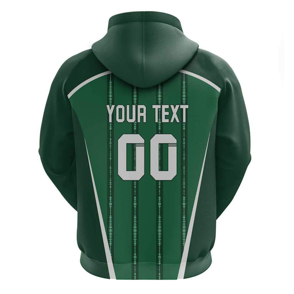 Custom Northern Ireland Football Zip Hoodie Norn Iron Go Champions
