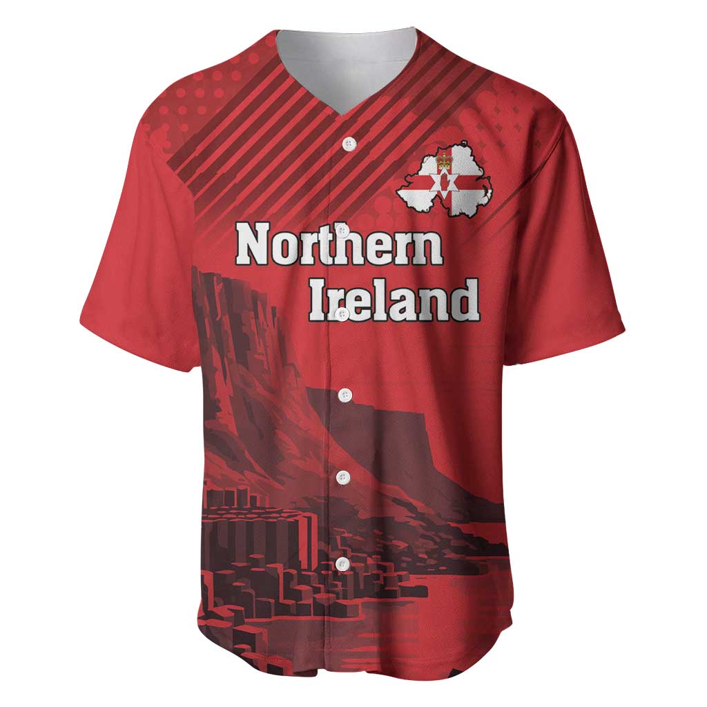 Personalized Northern Ireland Baseball Jersey Giant’s Causeway Retro Style